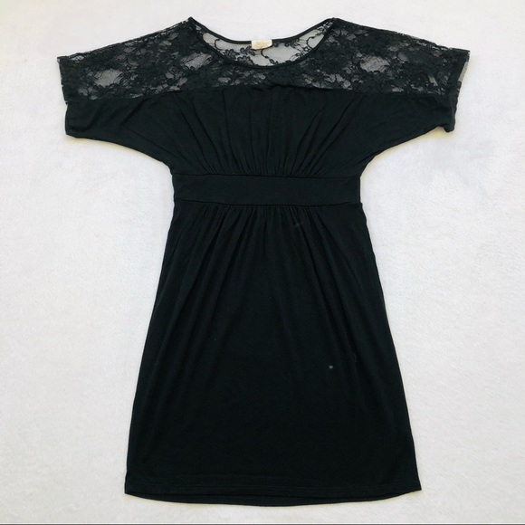 One Clothing, Lace Top Short Sleeve Dress, Size Small - Picture 5 of 16